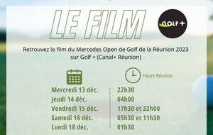 MERCEDES OPEN GOLF DE LA RÉUNION 2023 GOLF DE BOURBON