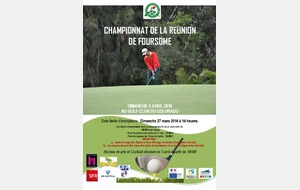 CHAMPIONNAT DE FOURSOME : LE 3 AVRIL AU COLORADO