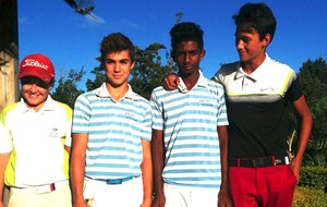 GREENSOME JEUNES : LES CHAMPIONS 2016