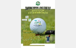 CHAMPIONNAT STROCKE PLAY JEUNES : LE 22 MAI AU GCB