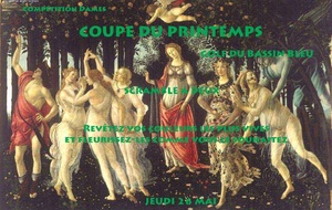 COUPE DE PRINTEMPS : LES DÉPARTS