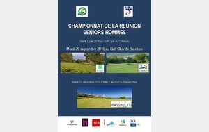 CHAMPIONNAT SENIORS : 2ÈME TOUR AU GCB 