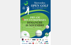 Mercedes Open de Golf de La Réunion 2017 Pro-Am des Entreprises