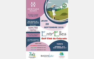 ENTR'ELLES 2018 AU GOLF CLUB DU COLORADO