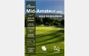 CLASSIC MID-AMATEURS 2020 AU GOLF DE BOURBON