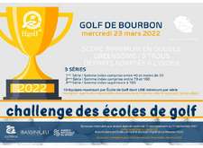 Challenge des Écoles de Golf 2022 au Golf de Bourbon - 23 mars 2022