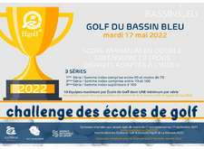Challenge des Écoles de Golf 2022 au Golf du Bassin Bleu - 17 mai 2022