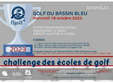 LES DEPARTS * Challenge des Écoles de Golf - Golf du Bassin Bleu - Mercredi 18 octobre 2023