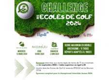 Challenge des Écoles de Golf mercredi 13 mars 2024 au Golf de Bourbon