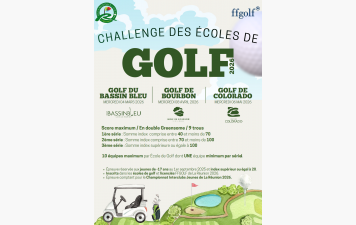 Challenge des Écoles de Golf 2026 au Golf du Bassin Bleu / Mercredi 4 mars 2026