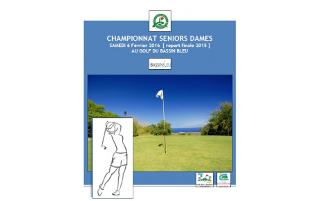 FINALE DU CHAMPIONNAT SENIORS DAMES AU GBB