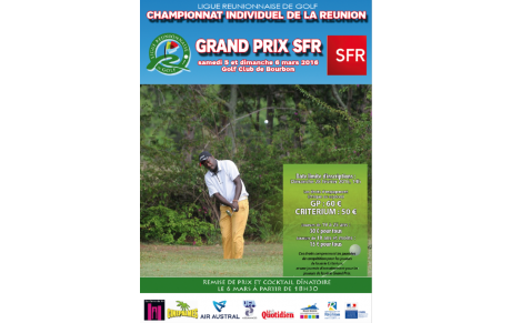 CHAMPIONNATS INDIVIDUELS DE LA RÉUNION : GRAND PRIX SFR AU GCB