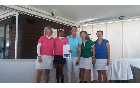 ENTR'ELLES JEUDI 03 OCTOBRE 2019 AU GOLF DU BASSIN BLEU (FINALE) LES RESULTATS