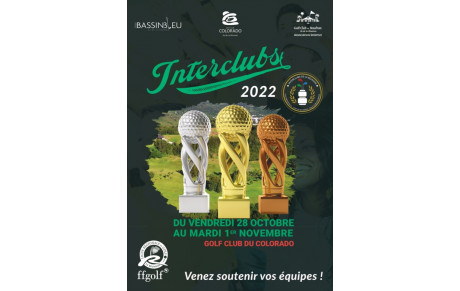 INTERCLUBS LRGR 2022 GOLF CLUB DU COLORADO résultats T1 &amp; T2 