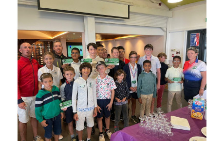 Classement définitif INTERCLUBS JEUNES 2024 / Résultats Challenge des Écoles de Golf au Golf du Colorado / 6 épreuves sur 6