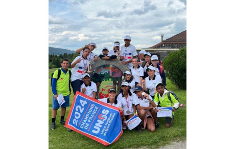 🥇🥈🥉 LA RÉUNION 3 PODIUMS ! AU CHAMPIONNAT DE FRANCE DE GOLF SPORT PARTAGÉ UNSS COLLÈGE