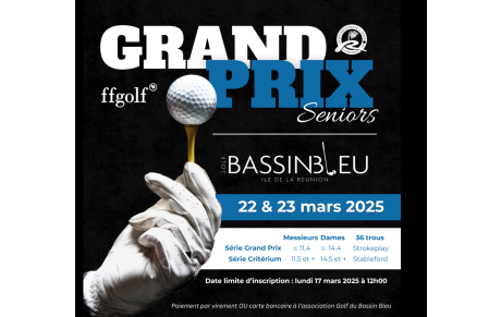 GRAND PRIX &amp; CRITÉRIUM SENIORS 2025 - Samedi 22 &amp; Dimanche 23 Mars 2025