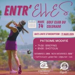 Entr'Elles Golf Club du Colorado le jeudi 14 mars 2024