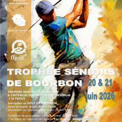 TROPHÉE SÉNIORS DE BOURBON des 20 & 21 JUIN 2026