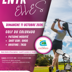 Entr'Elles Golf Club du Colorado le dimanche 11 octobre 2026